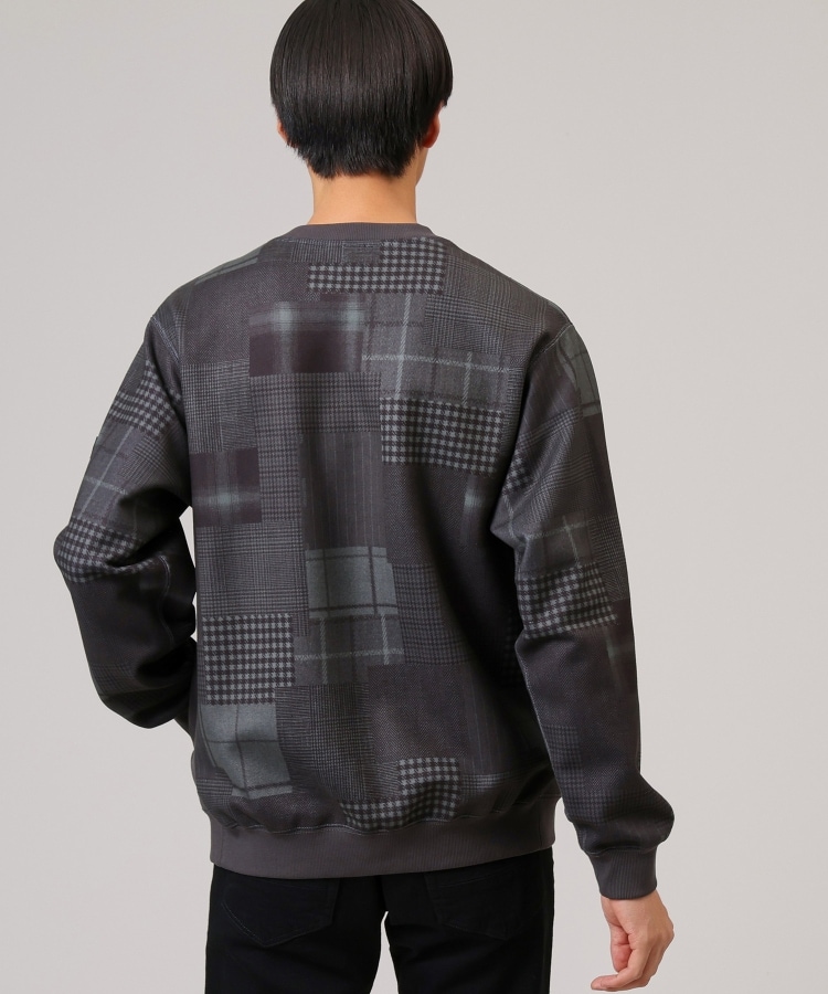 タケオキクチ(TAKEO KIKUCHI)の【Down Fabric】パッチワークパターン スウェット39