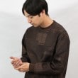 タケオキクチ(TAKEO KIKUCHI)の【Down Fabric】パッチワークパターン スウェット7