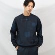 タケオキクチ(TAKEO KIKUCHI)の【Down Fabric】パッチワークパターン スウェット9