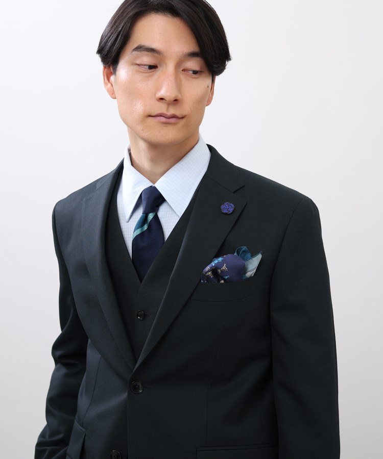 タケオキクチ(TAKEO KIKUCHI)の【Made in JAPAN】マイクロデザイン カラー スーツ19