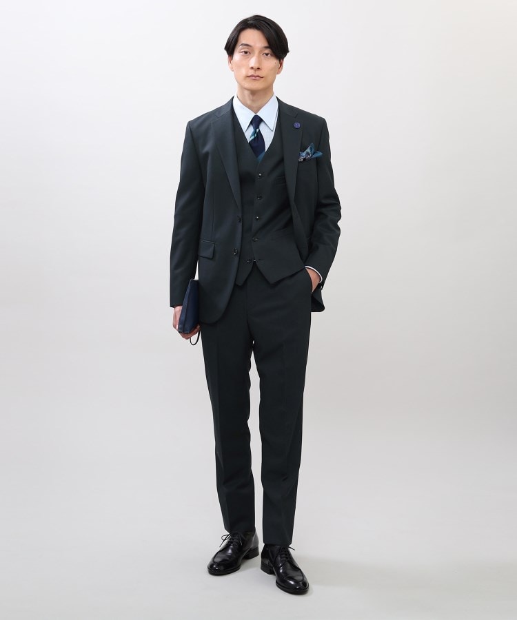 タケオキクチ(TAKEO KIKUCHI)の【Made in JAPAN】マイクロデザイン カラー スーツ27