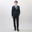 タケオキクチ(TAKEO KIKUCHI)の【Made in JAPAN】マイクロデザイン カラー スーツ ダークグリーン(024)