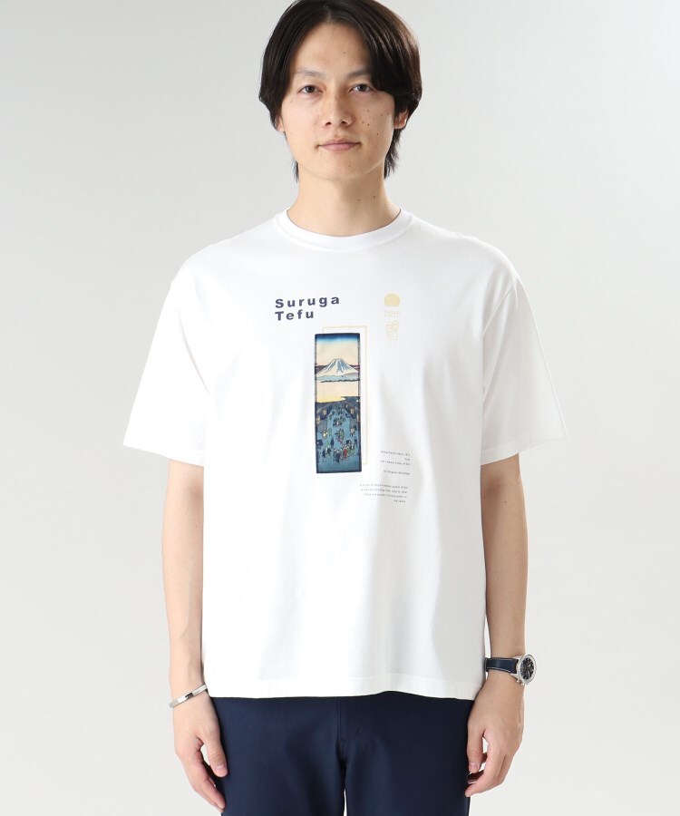 【Sサイズ~】日本画 グラフィック プリント Tシャツ 東京