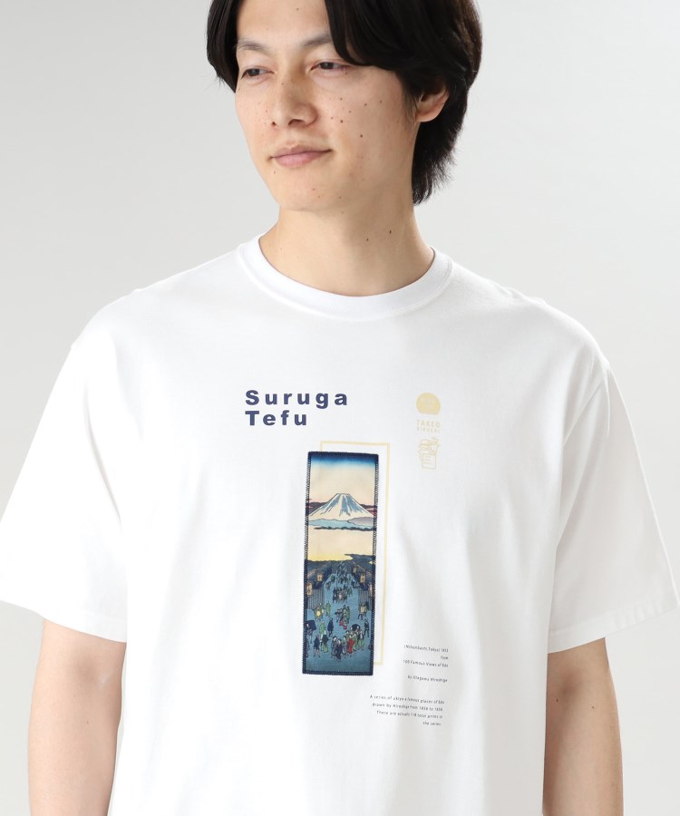 タケオキクチ(TAKEO KIKUCHI)の【Sサイズ～】日本画 グラフィック プリント Tシャツ 東京14