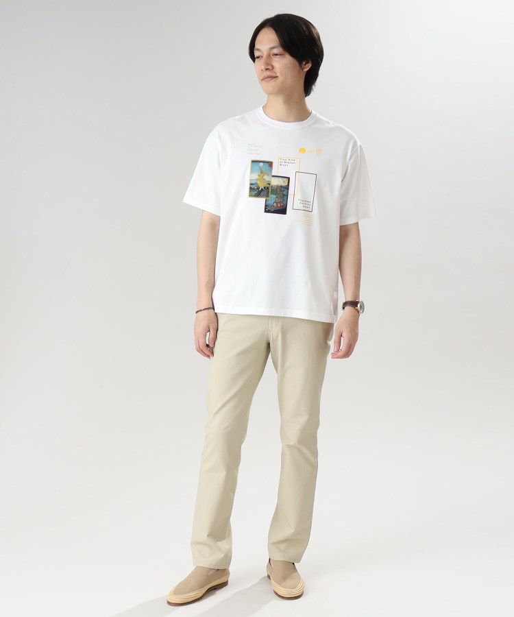 タケオキクチ(TAKEO KIKUCHI)の【Sサイズ～】日本画 グラフィック プリント Tシャツ 愛知15