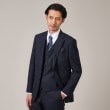 タケオキクチ(TAKEO KIKUCHI)のシャドーオルタネート ストライプ ベスト9
