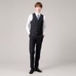 タケオキクチ(TAKEO KIKUCHI)の【DORMEUIL】オルタネートストライプ ベスト9
