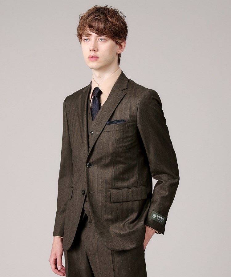 DORMEUIL】グレンストライプ スーツ(スーツセット) | TAKEO DORMEUIL】グレンストライプ スーツ(スーツセット) | TAKEO