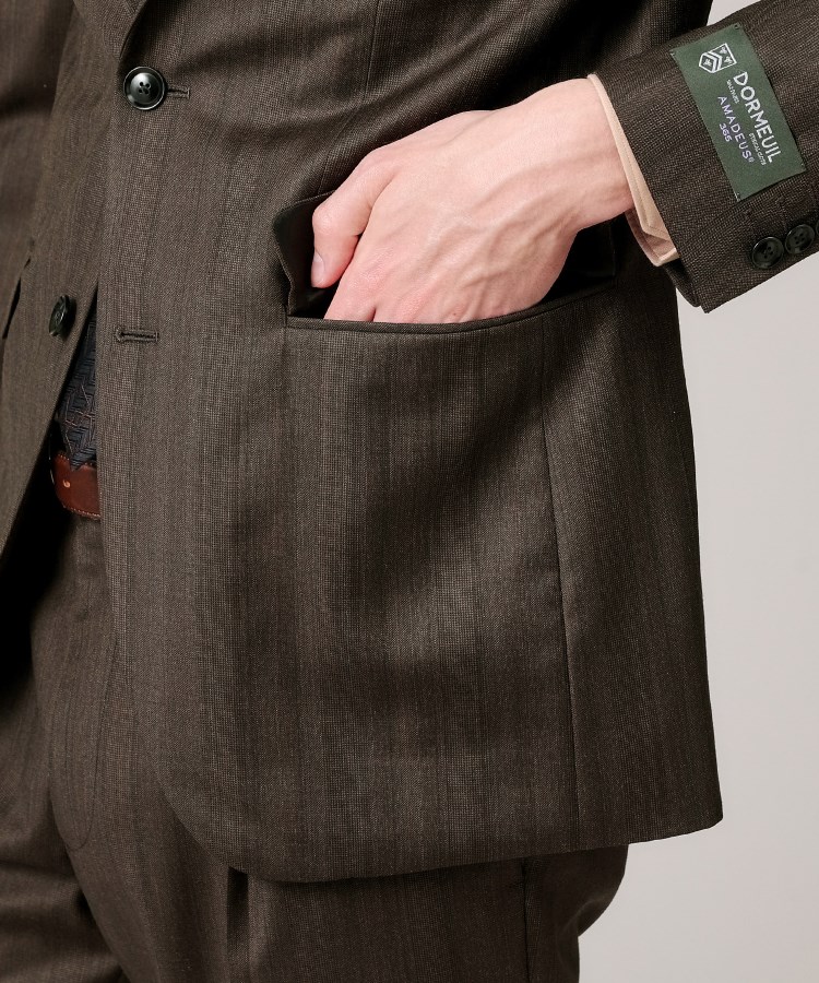 DORMEUIL】グレンストライプ スーツ(スーツセット) | TAKEO DORMEUIL】グレンストライプ スーツ(スーツセット) | TAKEO