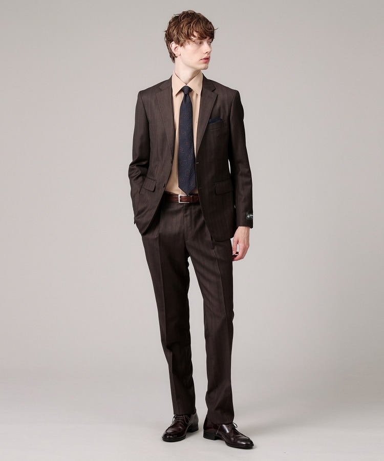DORMEUIL】グレンストライプ スーツ(スーツセット) | TAKEO DORMEUIL】グレンストライプ スーツ(スーツセット) | TAKEO