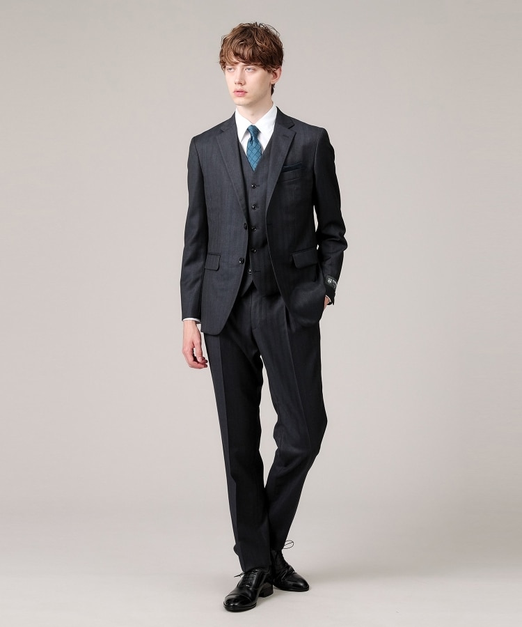 DORMEUIL】グレンストライプ スーツ(スーツセット) | TAKEO DORMEUIL】グレンストライプ スーツ(スーツセット) | TAKEO