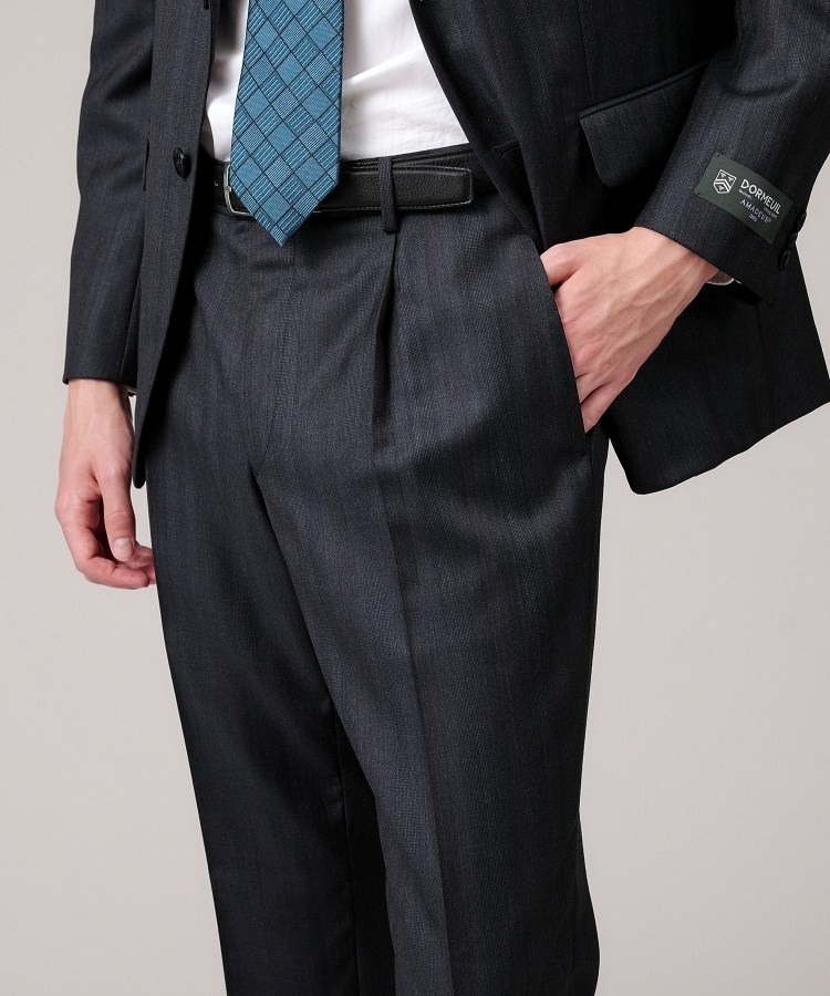DORMEUIL】グレンストライプ スーツ(スーツセット) | TAKEO DORMEUIL】グレンストライプ スーツ(スーツセット) | TAKEO