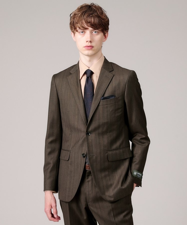 DORMEUIL】グレンストライプ スーツ(スーツセット) | TAKEO DORMEUIL】グレンストライプ スーツ(スーツセット) | TAKEO