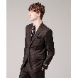 タケオキクチ(TAKEO KIKUCHI)の【DORMEUIL】グレンストライプ スーツ38