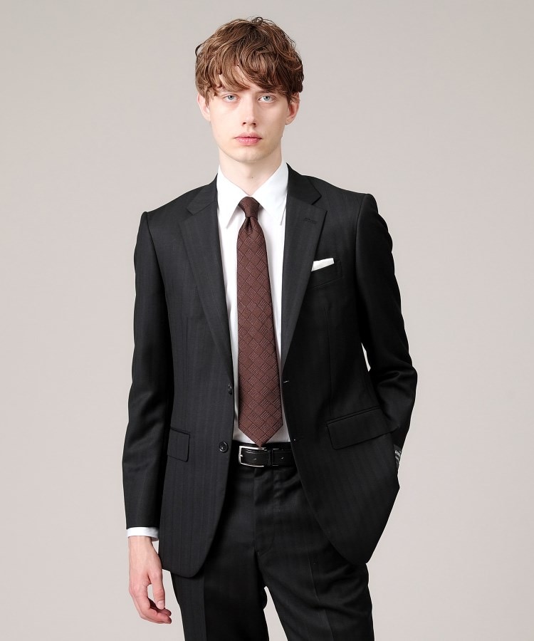 DORMEUIL】オルタネートストライプ スーツ(スーツセット DORMEUIL】オルタネートストライプ スーツ(スーツセット