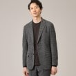 タケオキクチ(TAKEO KIKUCHI)の【尾州織】ラッセルメッシュ ジャケット/ セットアップ対応 チャコールグレー(014)