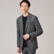 タケオキクチ(TAKEO KIKUCHI)の【限定展開】先染めメランジ シングルジャケット（セットアップ対応） チャコールグレー(013)