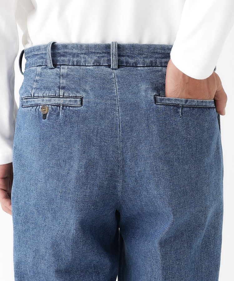 THE FLAGSHIP】ストレッチデニム スラックス(デニムパンツ THE FLAGSHIP】ストレッチデニム スラックス(デニムパンツ