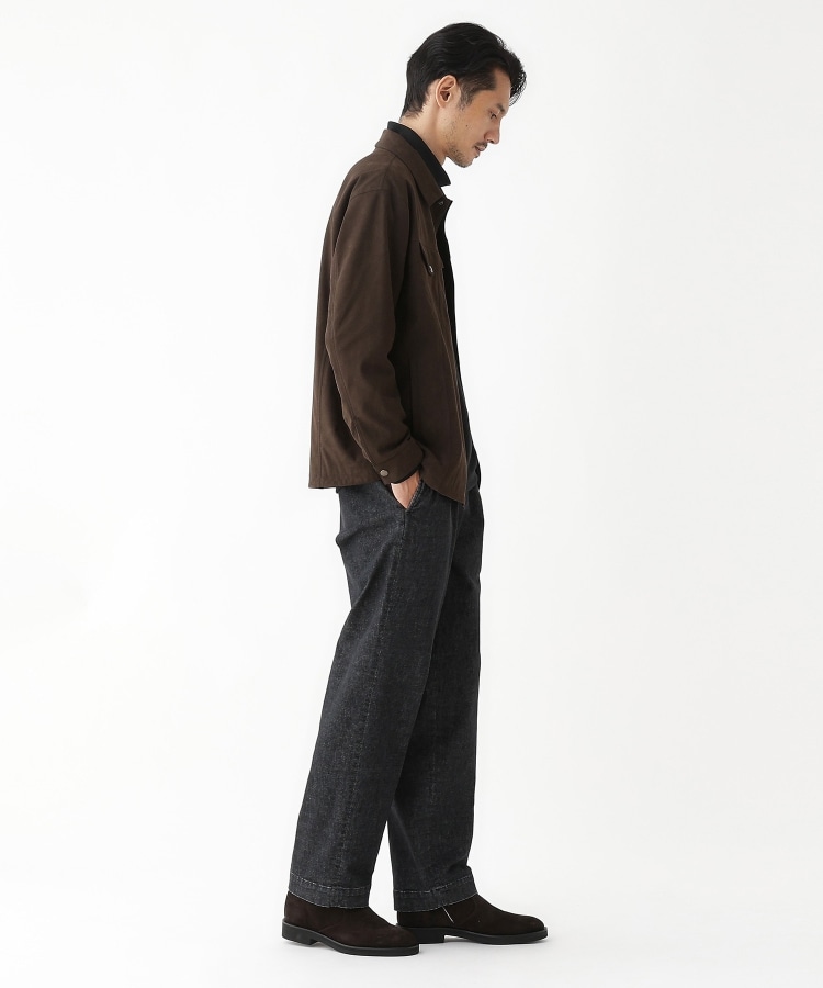 THE FLAGSHIP】ストレッチデニム スラックス（デニムパンツ