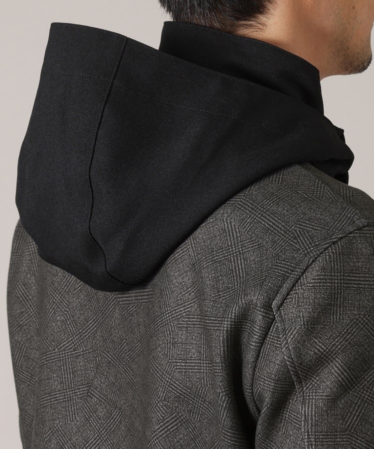 タケオキクチ(TAKEO KIKUCHI)の【DOWN FABRIC】ダウンファブリック　フード ZIP UP　ブルゾン38