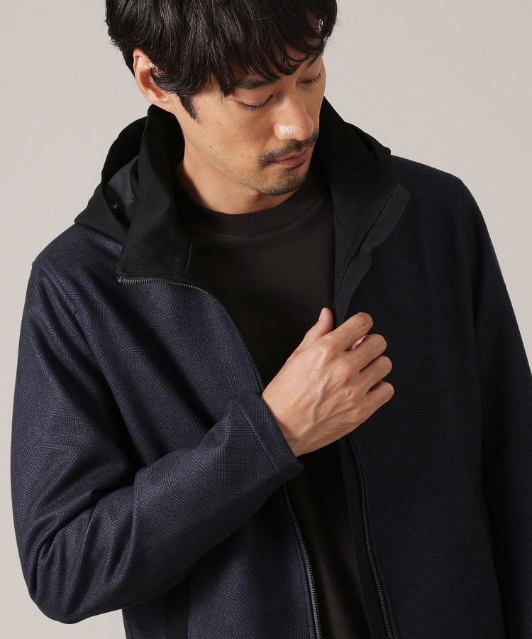 DOWN FABRIC】ダウンファブリック フード ZIP UP ブルゾン DOWN FABRIC】ダウンファブリック フード ZIP UP ブルゾン