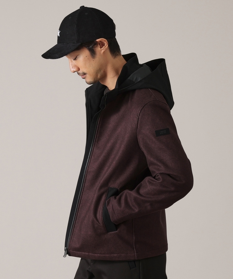DOWN FABRIC】ダウンファブリック フード ZIP UP ブルゾン DOWN FABRIC】ダウンファブリック フード ZIP UP ブルゾン