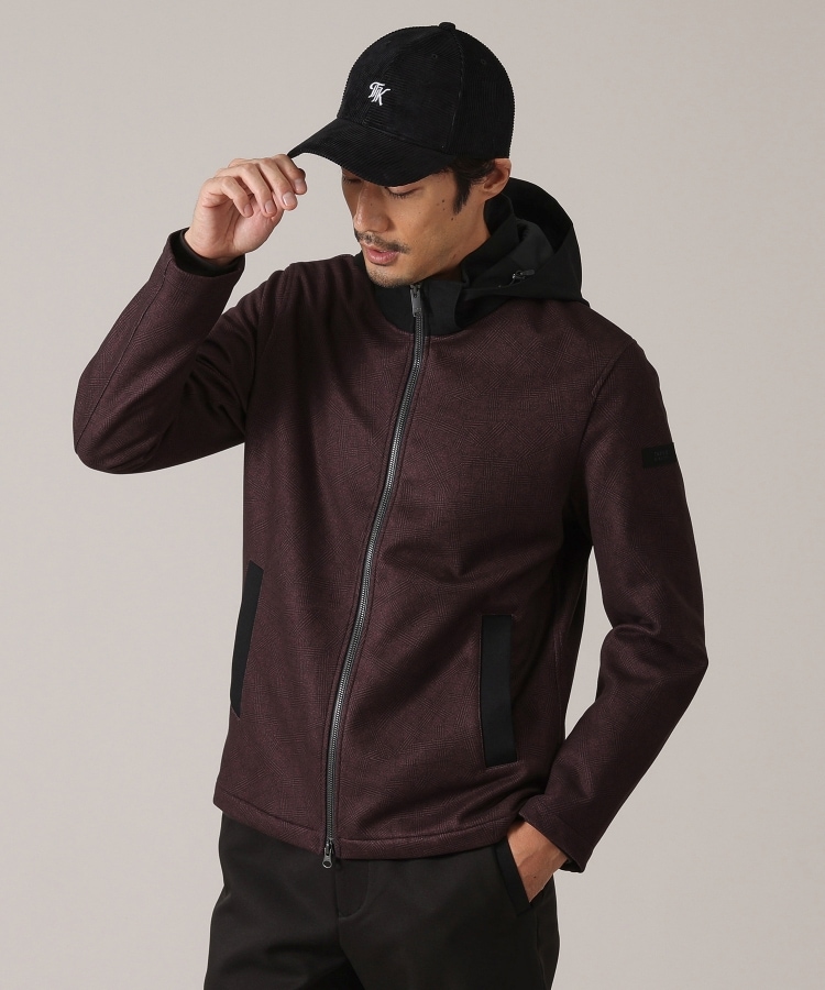 タケオキクチ(TAKEO KIKUCHI)の【DOWN FABRIC】ダウンファブリック　フード ZIP UP　ブルゾン15