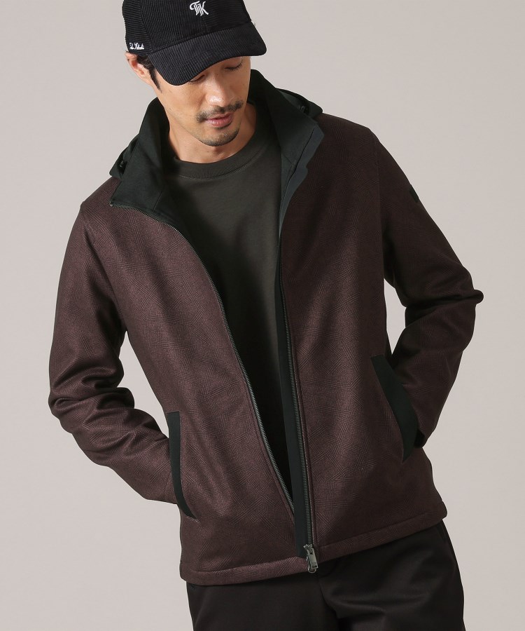 DOWN FABRIC】ダウンファブリック フード ZIP UP ブルゾン DOWN FABRIC】ダウンファブリック フード ZIP UP ブルゾン