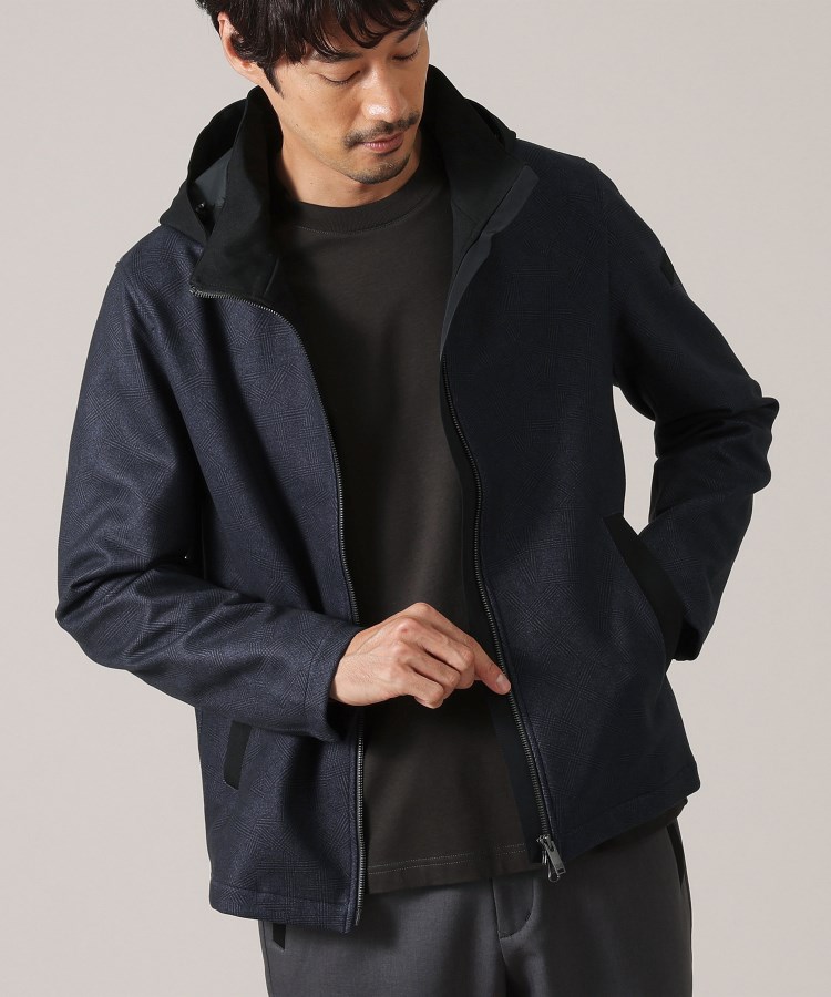 DOWN FABRIC】ダウンファブリック フード ZIP UP ブルゾン DOWN FABRIC】ダウンファブリック フード ZIP UP ブルゾン