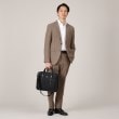 タケオキクチ(TAKEO KIKUCHI)の【ビジネス/13インチPC対応】スリムヘリンボン ブリーフケース19