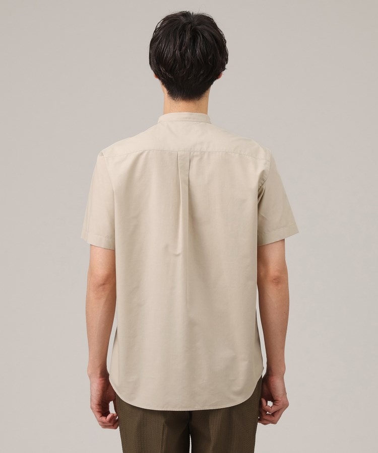 タケオキクチ(TAKEO KIKUCHI)のコットン セルロース バンドカラー 半袖シャツ22