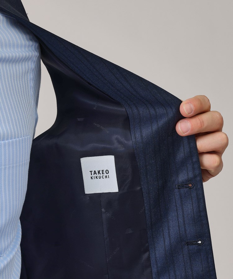 DORMEUIL】オルタネートストライプ ベスト(ベスト(単品 DORMEUIL】オルタネートストライプ ベスト(ベスト(単品