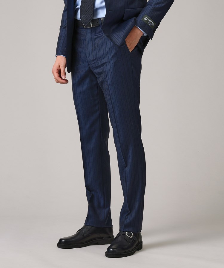 DORMEUIL】オルタネートストライプ スーツ(スーツセット DORMEUIL】オルタネートストライプ スーツ(スーツセット