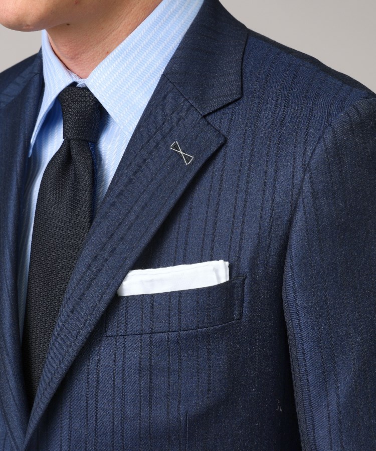 DORMEUIL】オルタネートストライプ スーツ(スーツセット DORMEUIL】オルタネートストライプ スーツ(スーツセット