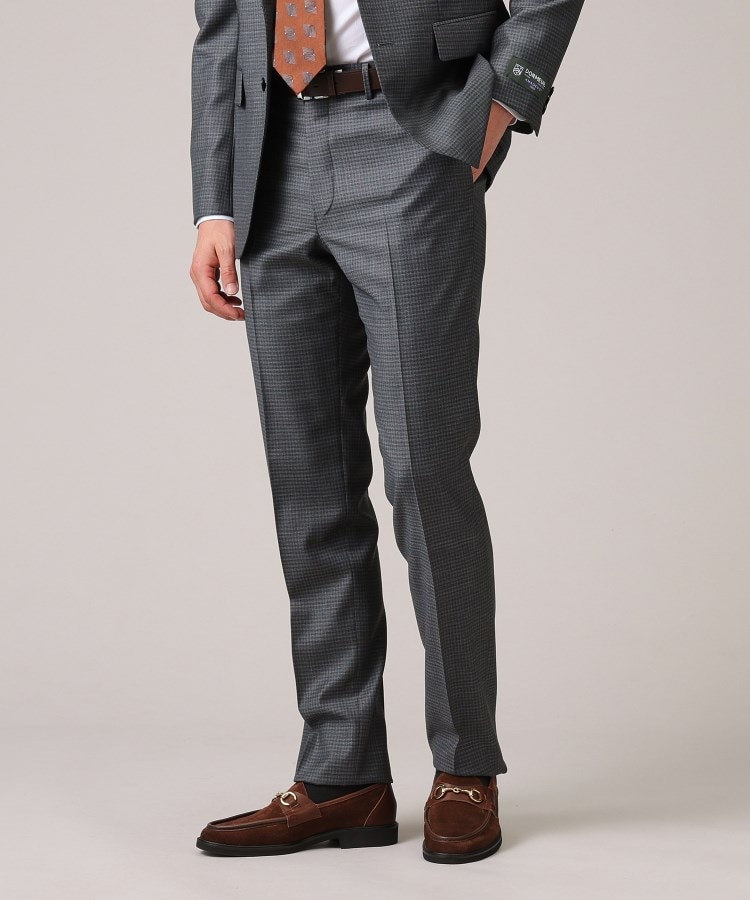DORMEUIL】マイクロギンガムチェック スーツ(スーツセット DORMEUIL】マイクロギンガムチェック スーツ(スーツセット