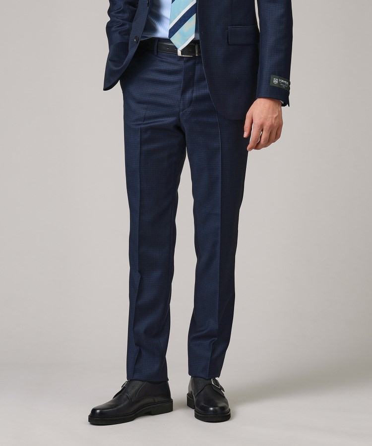 DORMEUIL】マイクロギンガムチェック スーツ(スーツセット DORMEUIL】マイクロギンガムチェック スーツ(スーツセット