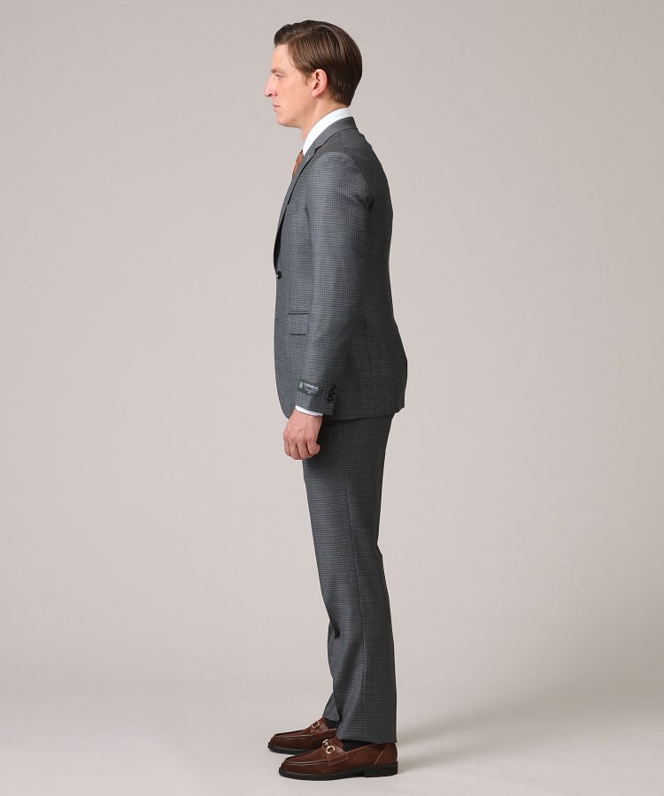 DORMEUIL】マイクロギンガムチェック スーツ(スーツセット DORMEUIL】マイクロギンガムチェック スーツ(スーツセット