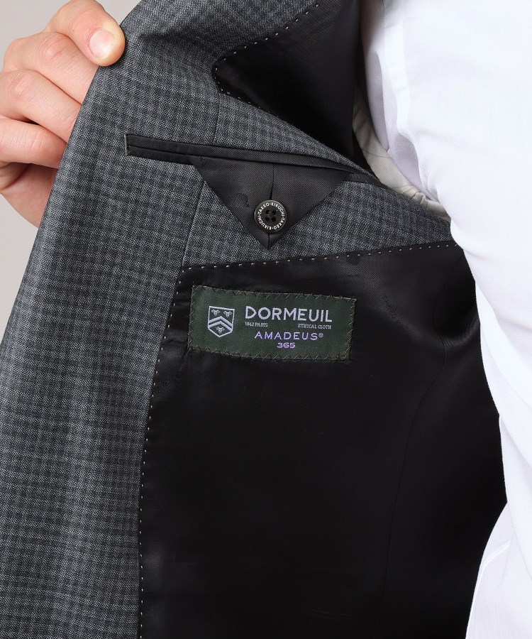 DORMEUIL】マイクロギンガムチェック スーツ(スーツセット DORMEUIL】マイクロギンガムチェック スーツ(スーツセット