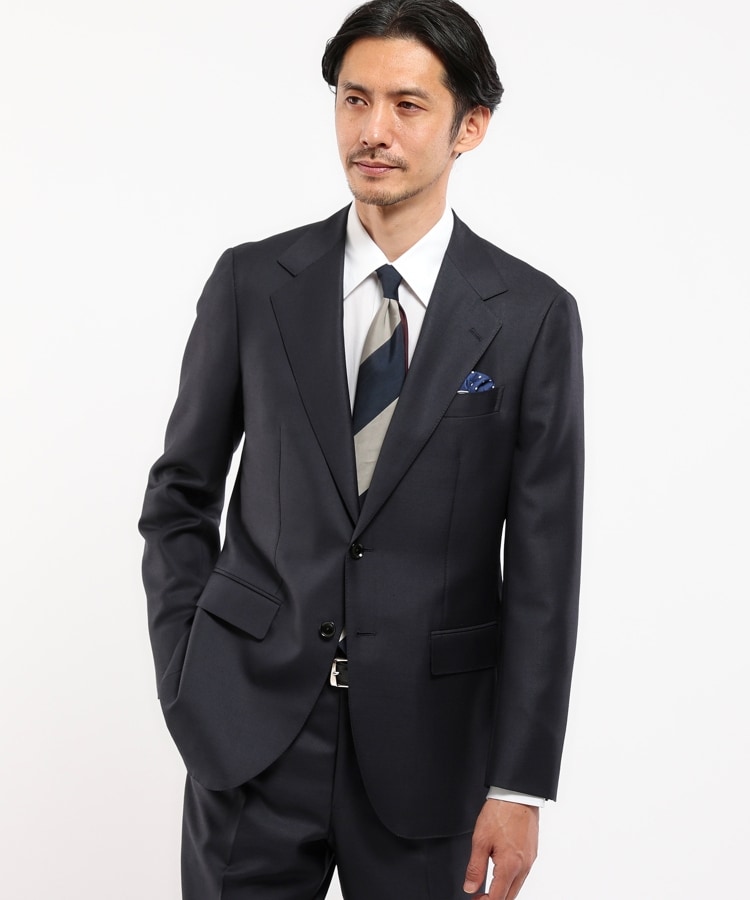 THE FLAGSHIP】シャンブレー スパン スーツ(スーツセット THE FLAGSHIP】シャンブレー スパン スーツ(スーツセット