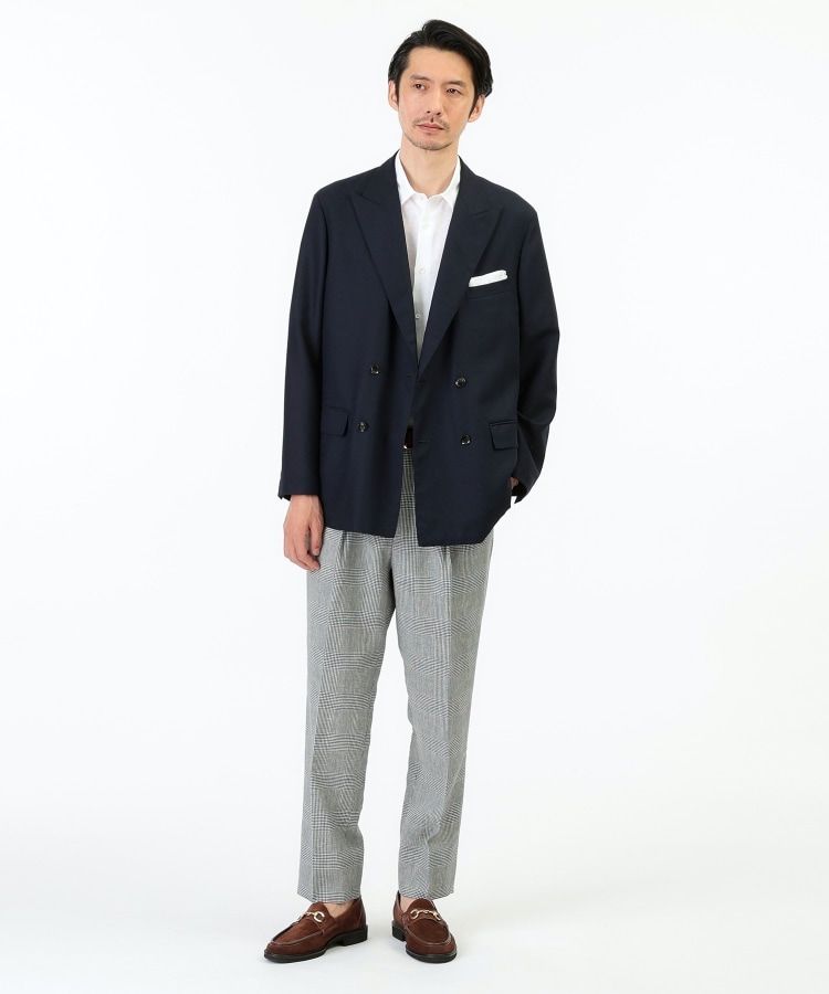 THE FLAGSHIP】ウールモヘヤ メッシュ ダブルブレステッド THE FLAGSHIP】ウールモヘヤ メッシュ ダブルブレステッド