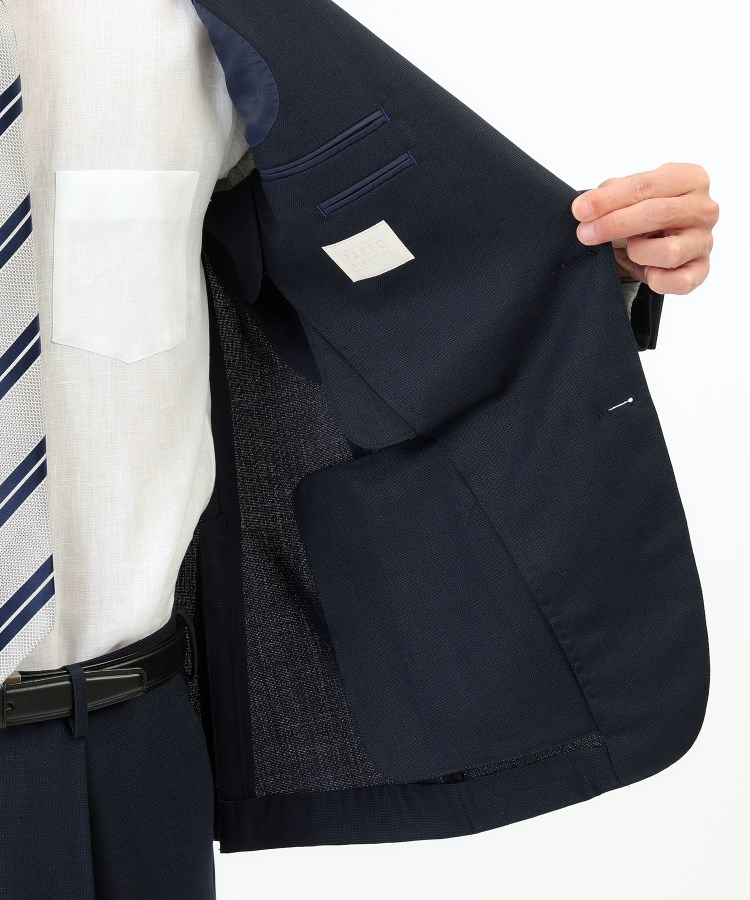 THE FLAGSHIP】Super120s メッシュ スーツ(スーツセット THE FLAGSHIP】Super120s メッシュ スーツ(スーツセット