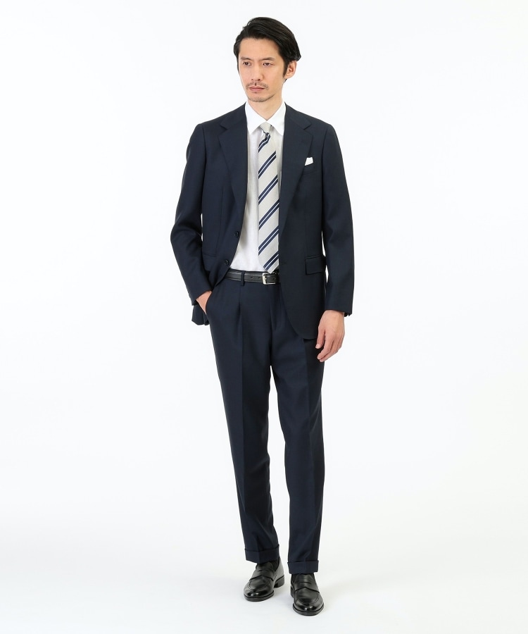 THE FLAGSHIP】Super120s メッシュ スーツ(スーツセット THE FLAGSHIP】Super120s メッシュ スーツ(スーツセット