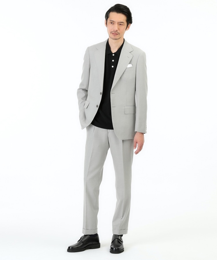THE FLAGSHIP】Super120s メッシュ スーツ(スーツセット THE FLAGSHIP】Super120s メッシュ スーツ(スーツセット