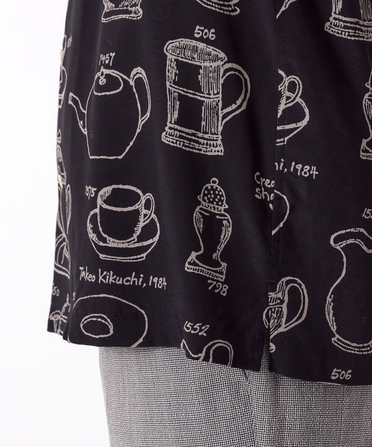 タケオキクチ(TAKEO KIKUCHI)の【THE FLAGSHIP】ポタリープリント オープンカラーシャツ15