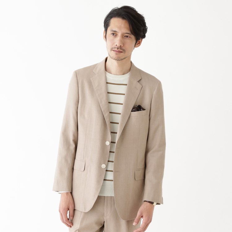 タケオキクチ(TAKEO KIKUCHI)の【THE FLAGSHIP】シャンブレーツイル ジャケット ジャケット(単品)