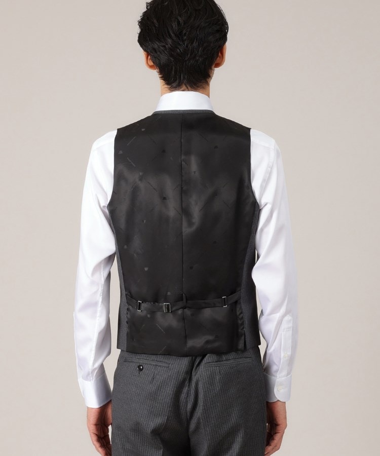 DORMEUIL AMADEUS365】ピンストライプ ベスト/3ピース対応 DORMEUIL AMADEUS365】ピンストライプ ベスト/3ピース対応