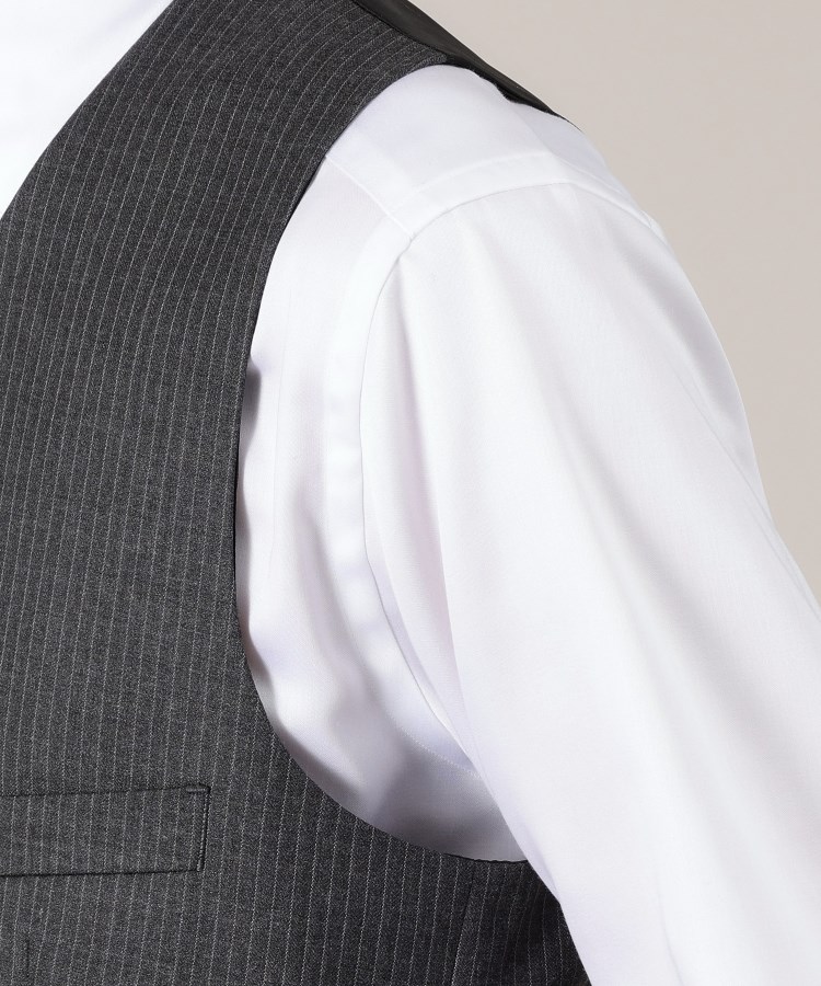 DORMEUIL AMADEUS365】ピンストライプ ベスト/3ピース対応 DORMEUIL AMADEUS365】ピンストライプ ベスト/3ピース対応