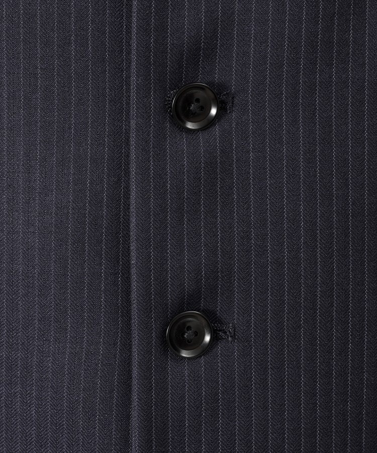 タケオキクチ(TAKEO KIKUCHI)の【DORMEUIL AMADEUS365】ピンストライプ ベスト/3ピース対応9