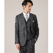 タケオキクチ(TAKEO KIKUCHI)の【DORMEUIL AMADEUS365】ピンストライプ ベスト/3ピース対応18