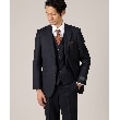 タケオキクチ(TAKEO KIKUCHI)の【DORMEUIL AMADEUS365】ダイアゴナル柄 ベスト /3ピース対応18